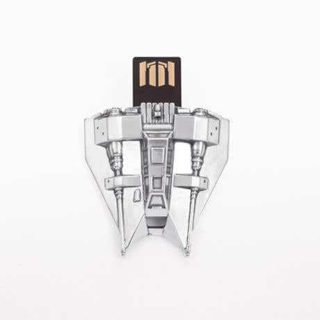 Star Wars Snowspeeder Flash Drive - Pewter - Notbrand