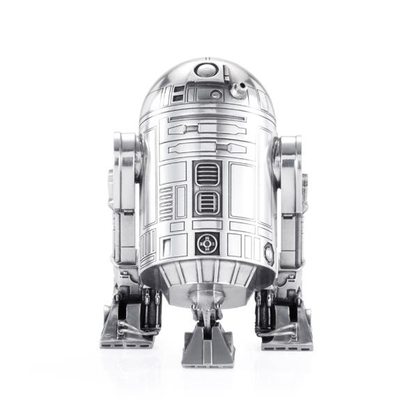 Royal Selangor Star Wars R2-D2 Droid Canister Statue - Pewter - Notbrand