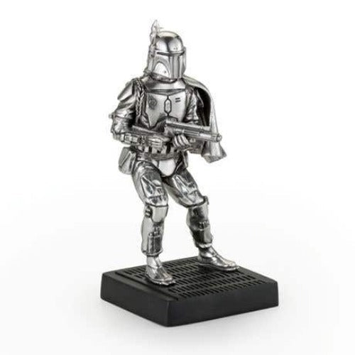 Royal Selangor Boba Fett Star Wars Figurine - 15cmH - Notbrand