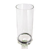 Crystal Glass Cylinder Candle Holder in Clear - 60cmH - Notbrand