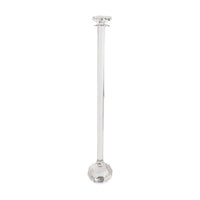 Crystal Glass Tall Candle Holder in Clear - 75cmH - Notbrand