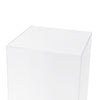 Set of 2 Square Acrylic Plinth in Clear - Range - Notbrand