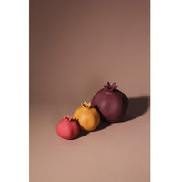 Pomegranate Glazed Ceramic Vase - Medium - Notbrand