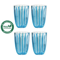 Dolcevita Glasses in Turquoise - Set of 4 - Notbrand