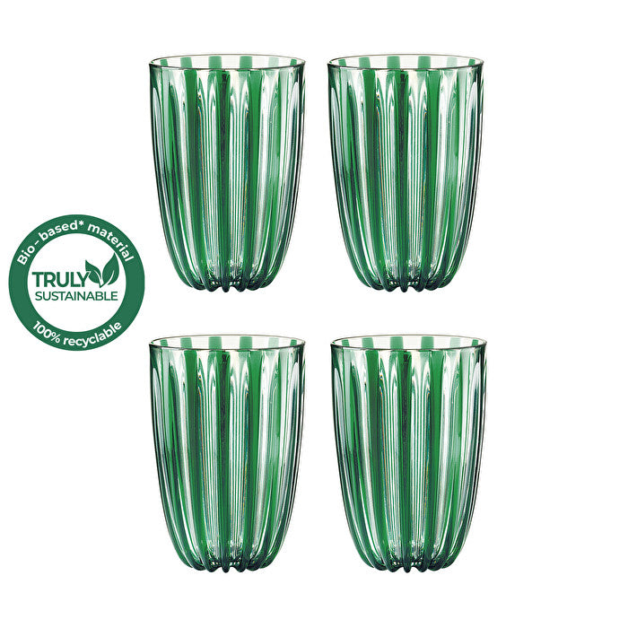 Dolcevita Glasses in Emerald - Set of 4 - Notbrand