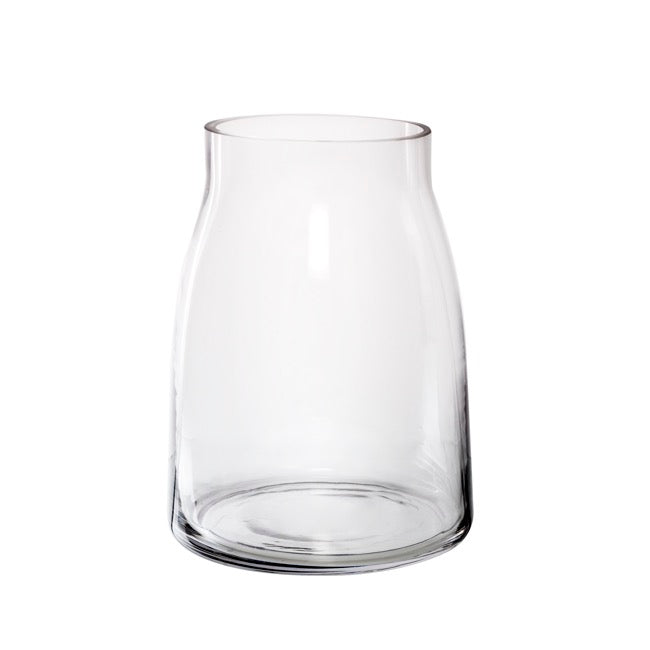 Set of 2 Glass Stella Vase - Clear - Notbrand
