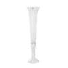 Glass Flared Vase Footed in Clear - Extra Tall - Notbrand