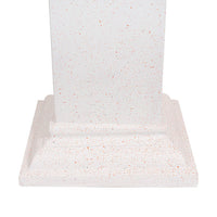 Square Fibreglass Pedestal - Cream - Notbrand