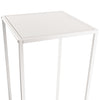 Metal Flower Table Stand KD Centrepiece - White - Notbrand