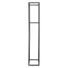 Tall Metal Pedestal Stand in Black - 200cmH - Notbrand