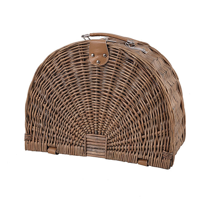 Deluxe Willow Picnic Basket - Range - Notbrand