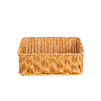 Set of 2 Woven Rectangle Tray in Natural - Range - Notbrand
