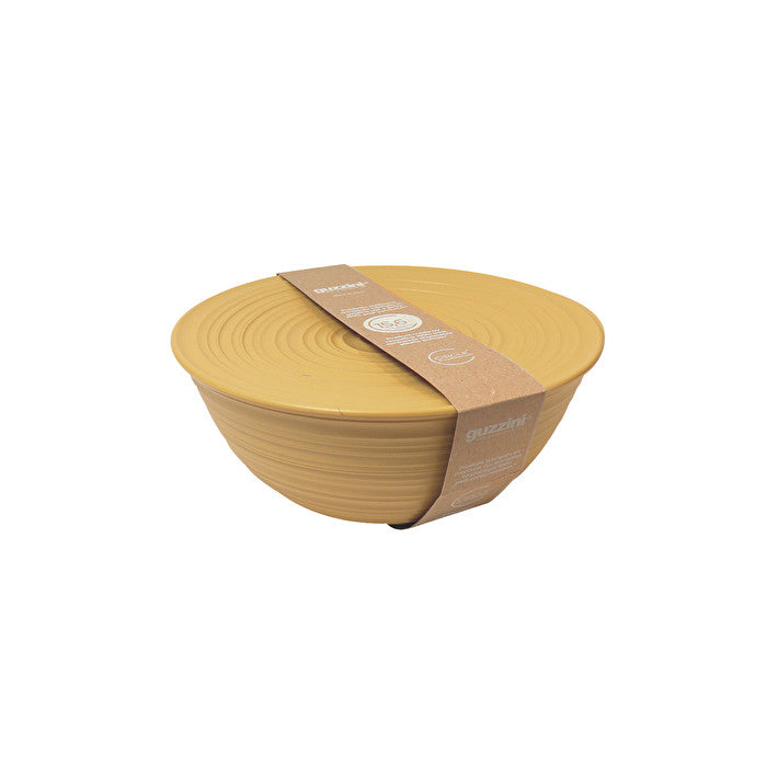 Tierra Bowl with Lid in Mustard Yellow - Extra Large - Notbrand