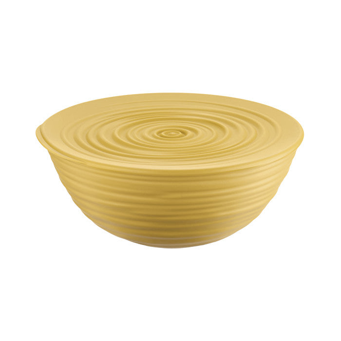 Tierra Bowl with Lid in Mustard Yellow - Large - Notbrand