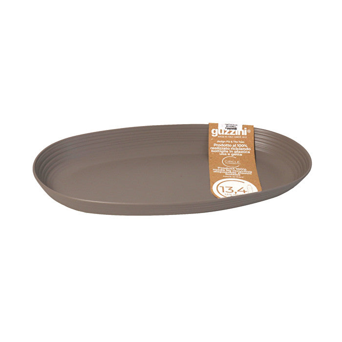 Earth Tierra Serving Tray in Taupe - 5000ml - Notbrand