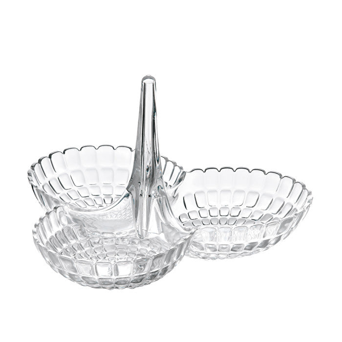 Tiffany Hors D'oeuvres Dish - Clear - Notbrand