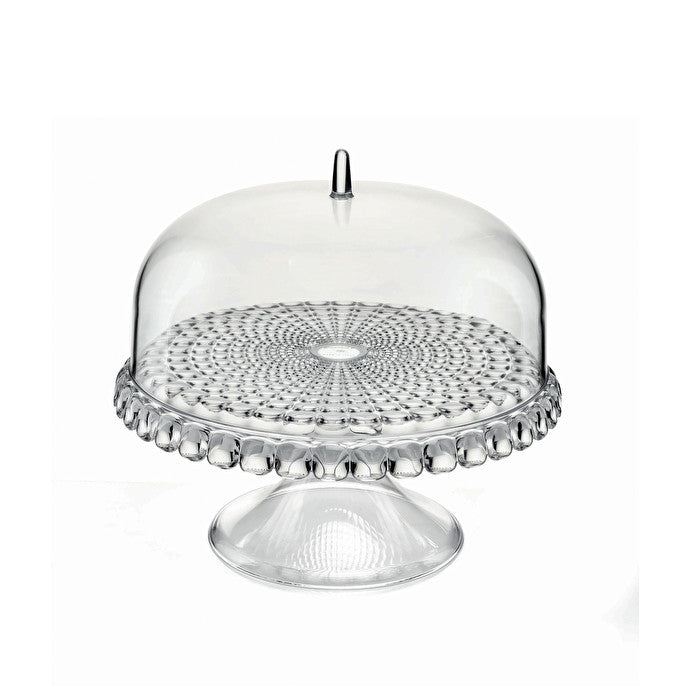 Tiffany Cake Stand With Dome in Clear - Small - Notbrand