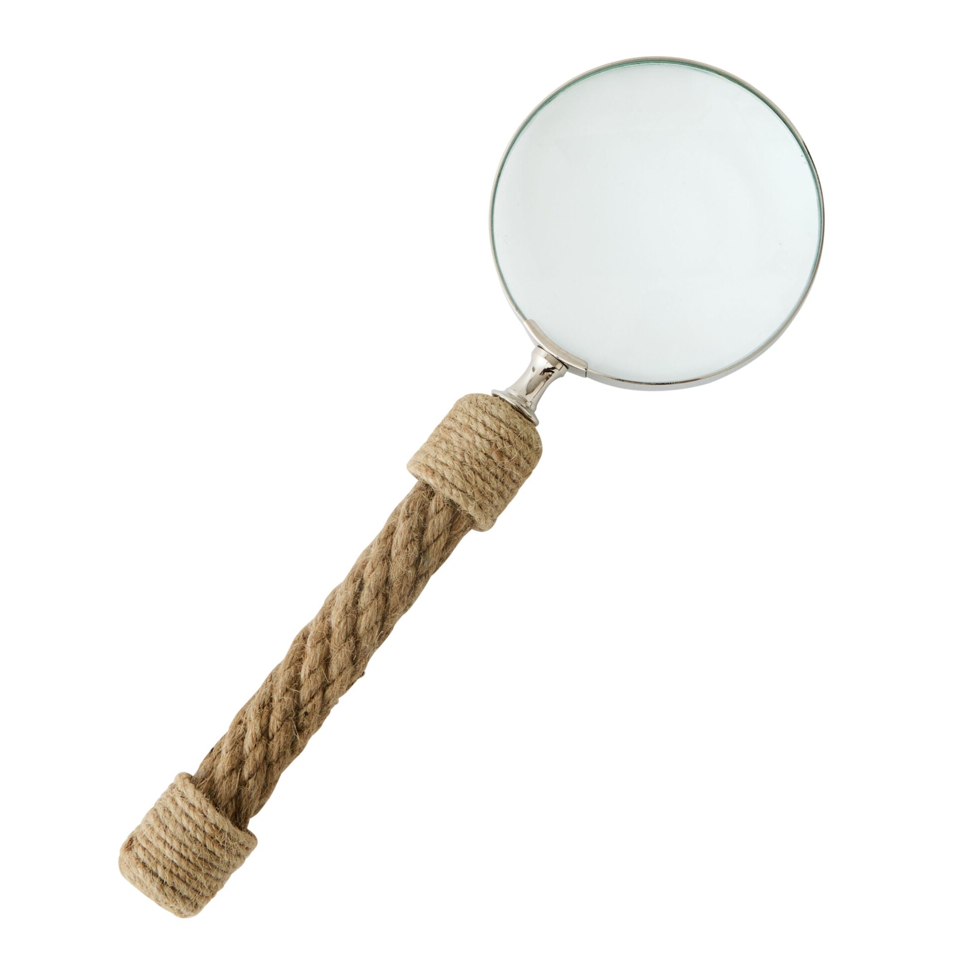 Classic Bell Rope Magnifyer - Nickel & Natural - Notbrand