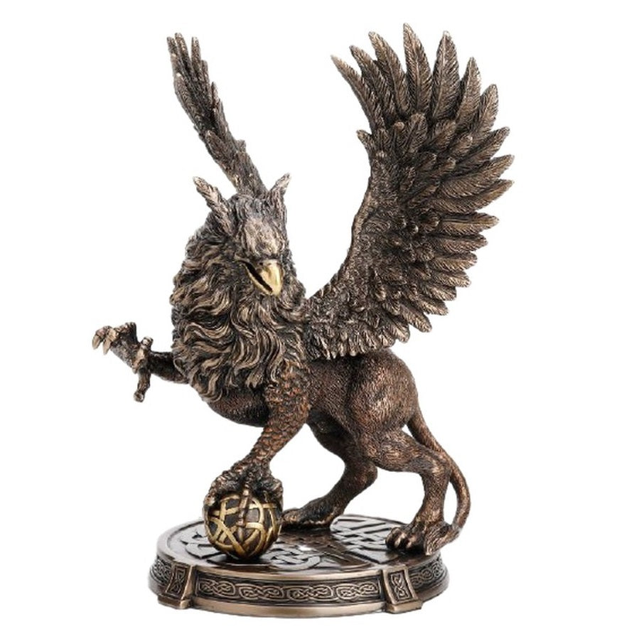Protector of Treasures Figurine in Cold Cast Bronze - Griffin - Notbrand
