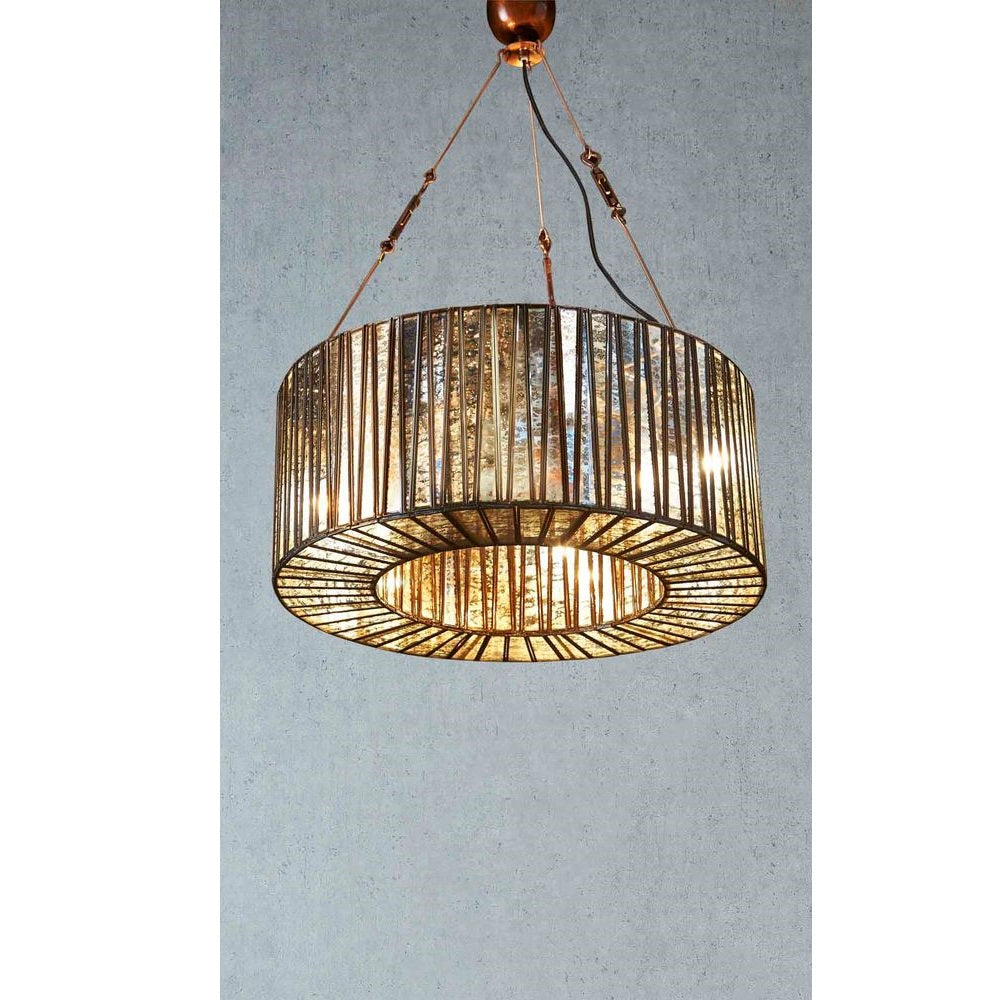 Whitney Iron Ceiling Pendant - Brass - Notbrand