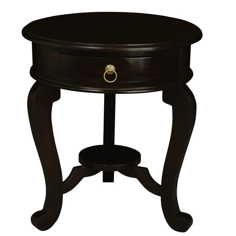 Emilia Table Lamp in Chocolate - Single Drawer - Notbrand