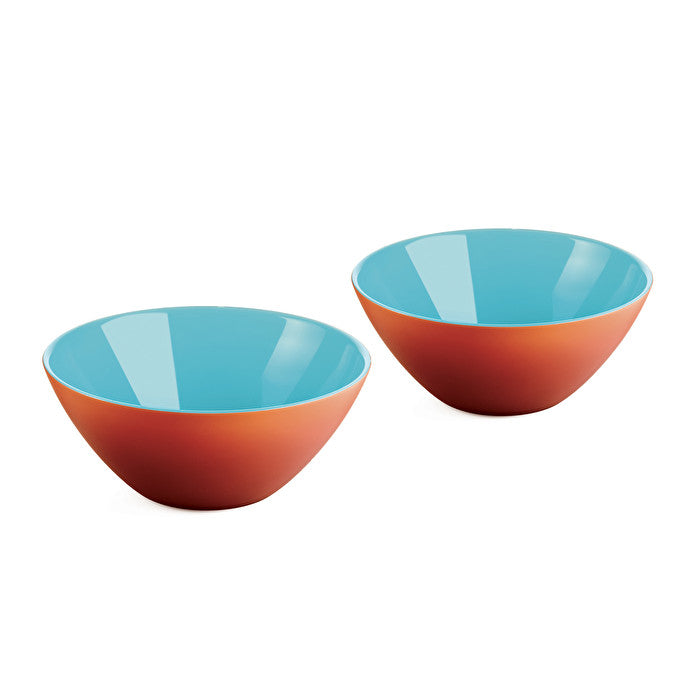 Set of 2 My Fusion Bowl in Coral & Sea - 260ml - Notbrand
