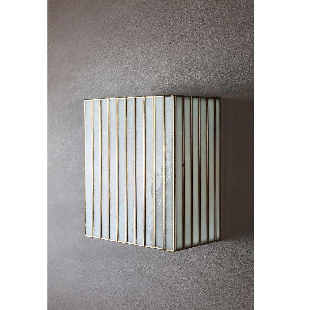 Bel Air Wall Light Brass - White - Notbrand
