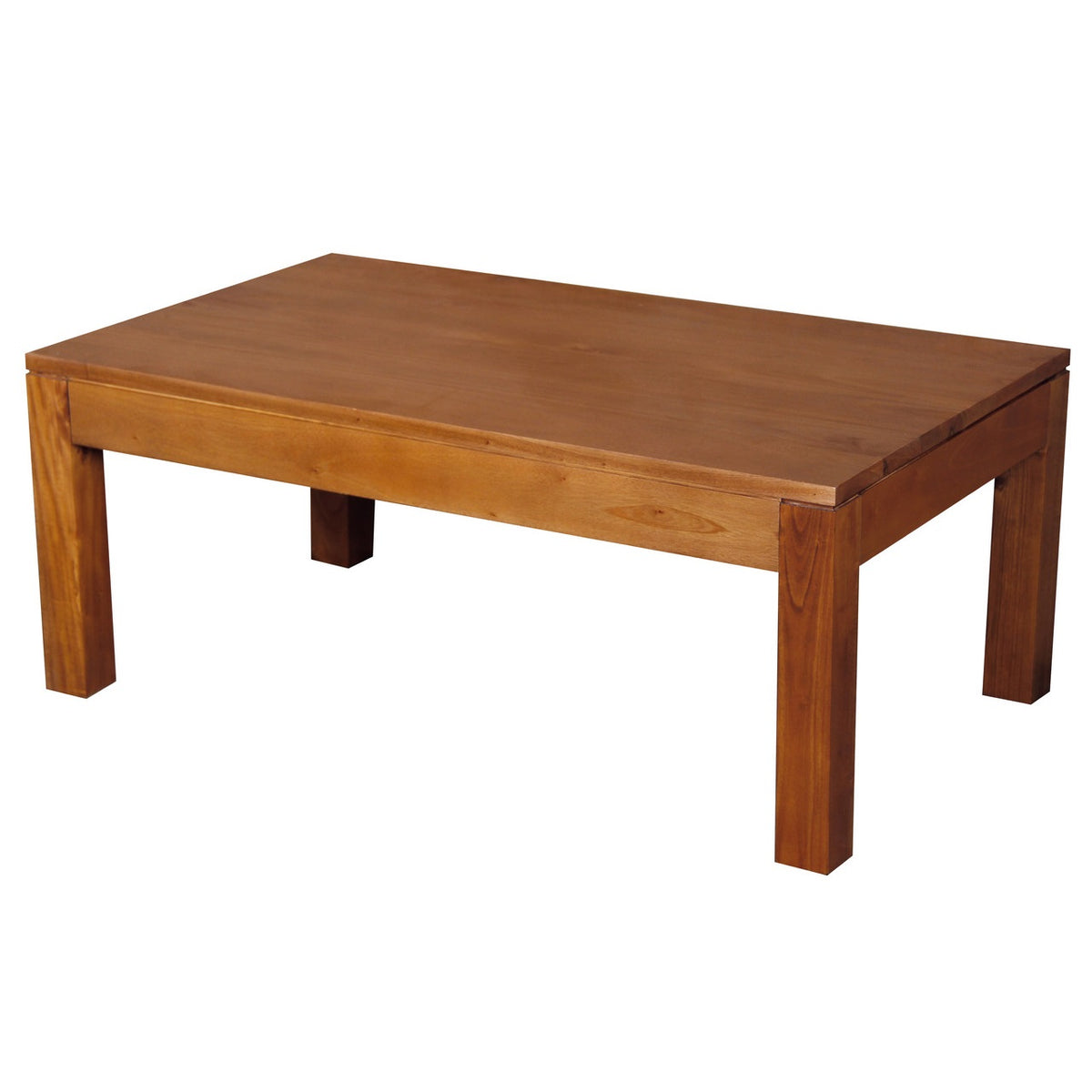 Amsterdam Solid Timber Coffee Table - Light Pecan