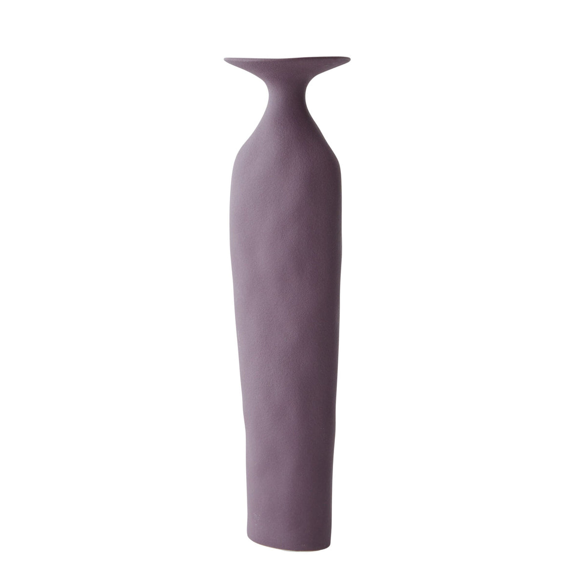Alice Ceramic Vase in Mulberry - 28cm - Notbrand