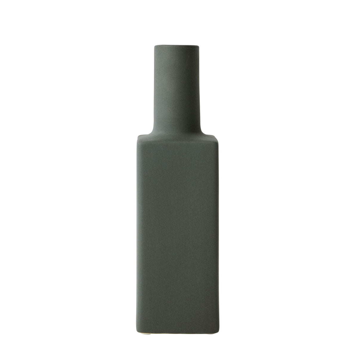 Curio Ceramic Vase in Emerald - 25.5cm - Notbrand