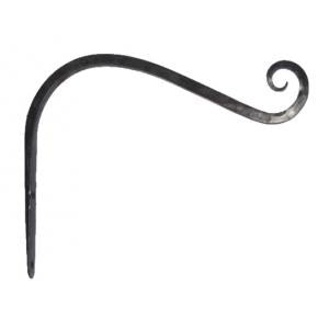 Forged Iron Hanging Planter Wall Hook - Large - Notbrand