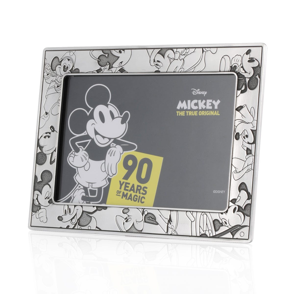 Royal Selangor Mickey Through The Ages Pewter Photoframe - 4R - Notbrand