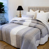 Jayden Soft Cotton bedding with 2 Pillowcases - Queen - Notbrand