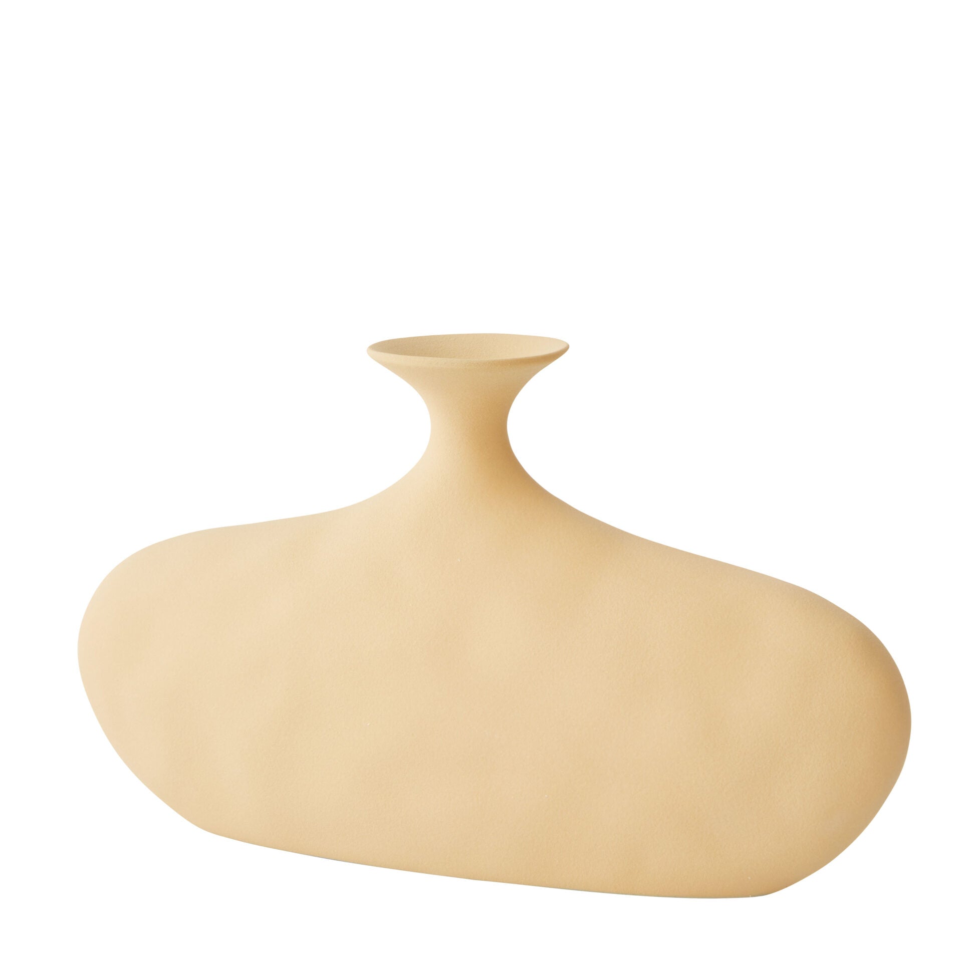 Alice Ceramic Vase in Peach - 13cm - Notbrand