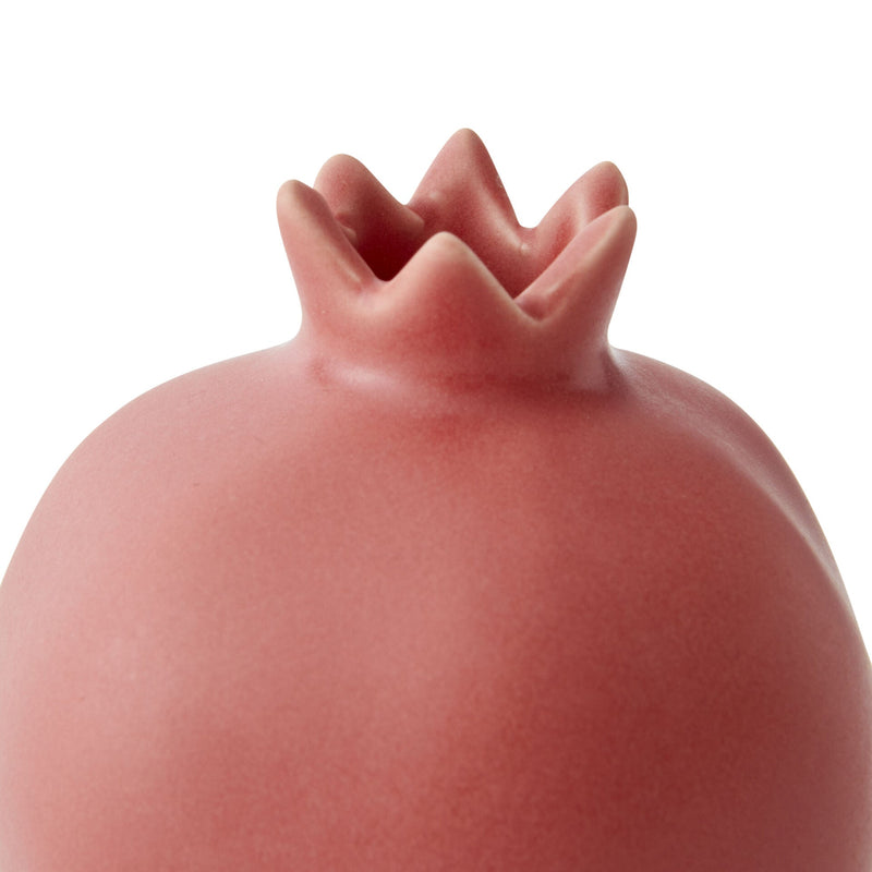 Pomegranate Glazed Ceramic Vase - Small - Notbrand