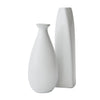 Porcelain Blossom Vase in White - 16cm - Notbrand
