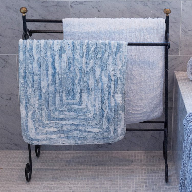 Rectangular Cotton Fabric Ruggy Bathmat - 115cm - Notbrand