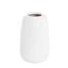 Set of 2 Ceramic Cone Vases - Glossy White - Notbrand