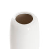 Set of 2 Ceramic Cone Vases - Glossy White - Notbrand