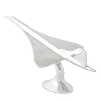 Concorde Plane Ornament in Aluminum - Silver - Notbrand