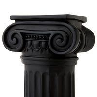 Thin Pillar Candle Holder in Black - Large - Notbrand