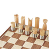 Royal Selangor Modernist Pewter Chess Set - Walnut - Notbrand