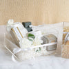 Set of 2 Square Acrylic Hamper and Gift Box - Clear - Notbrand