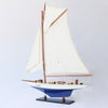 Columbia Yacht  Model in Wood - Blue & White - Notbrand