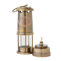 Eureka Miners Lamp in Bronze - 26cmH - Notbrand