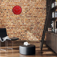 Leni Classic Red Wall Clock - Notbrand