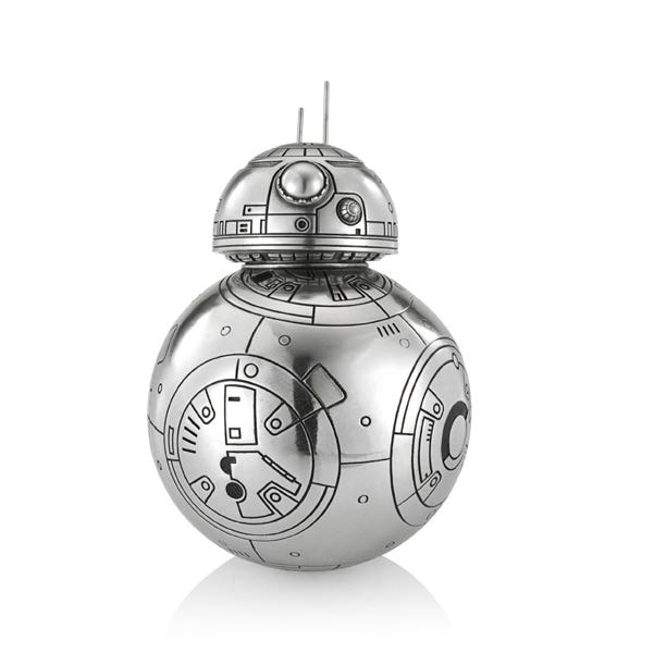 Royal Selangor Star Wars BB-8 Droid Container Statue - Pewter - Notbrand