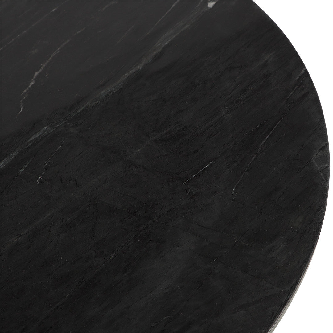 Vault Marble Coffee Table - Charcoal & Black - Notbrand