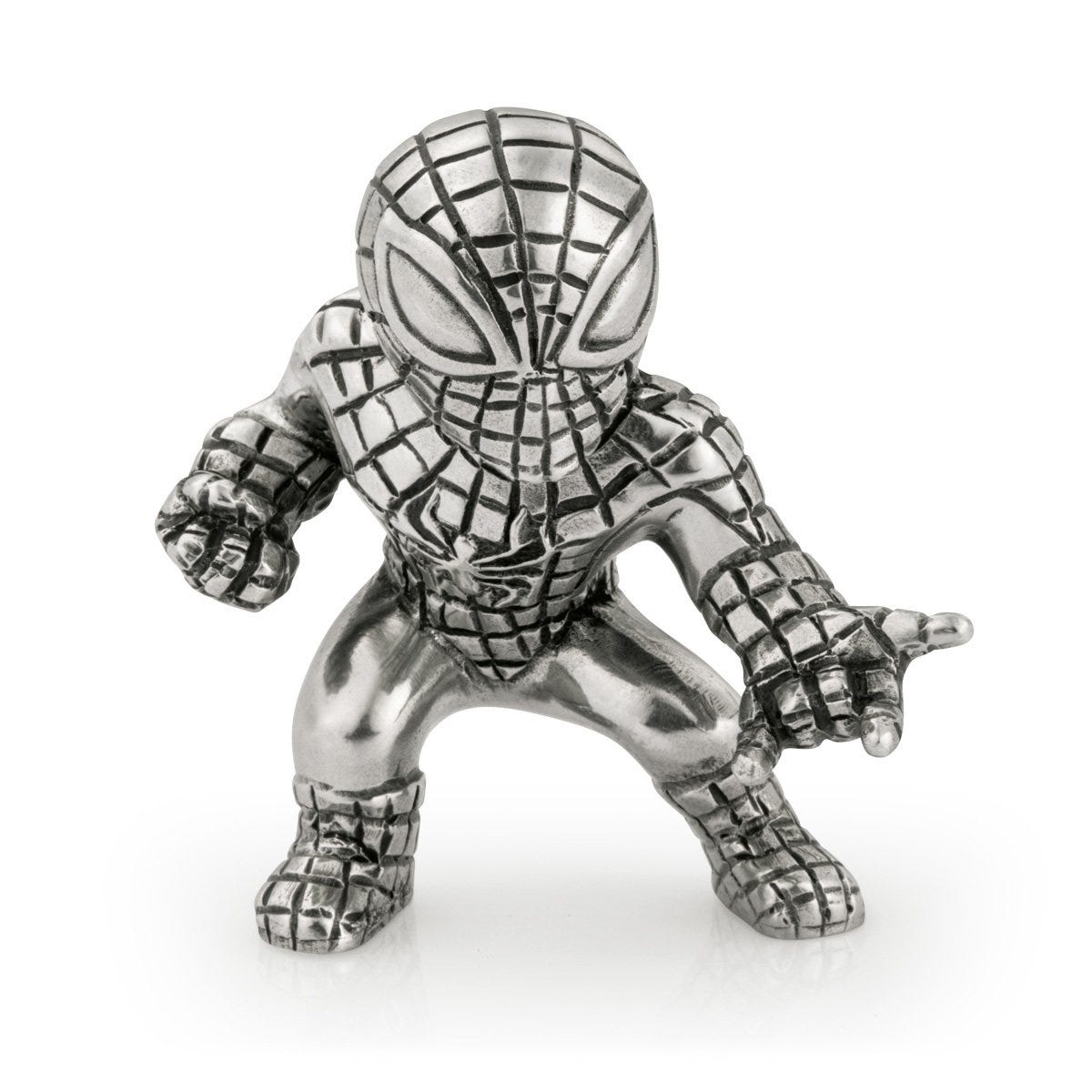Royal Selangor Marvel Spiderman Mini Figurine - Pewter - Notbrand