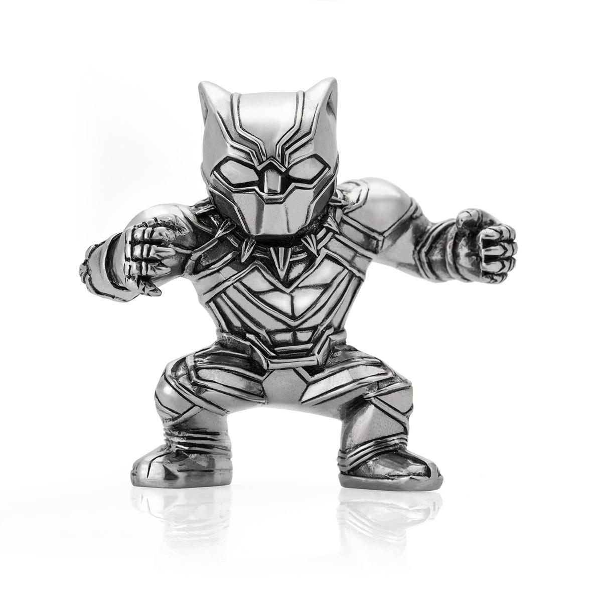 Royal Selangor Marvel Black Panther Mini Figurine - 5cmH - Notbrand